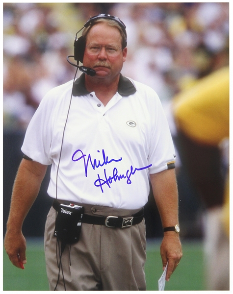 1992-1998 Mike Holmgren Green Bay Packers Signed 11"x 14" Photo (JSA)