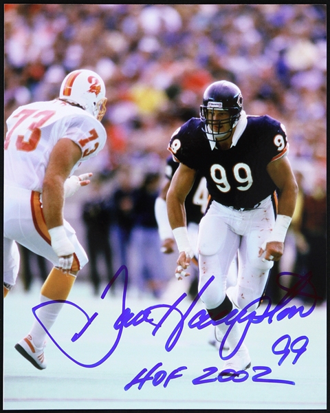 2000s Dan Hampton Chicago Bears Signed 8" x 10" Photo (JSA)