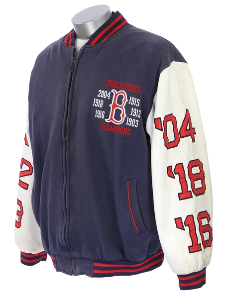 2004 Boston Red Sox World Series Champions Cooperstown Collection Jacket