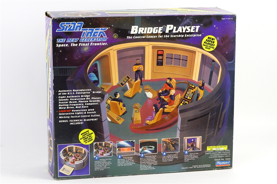 1993 Star Trek The Next Generation Unopened Playmates Bridge Playset