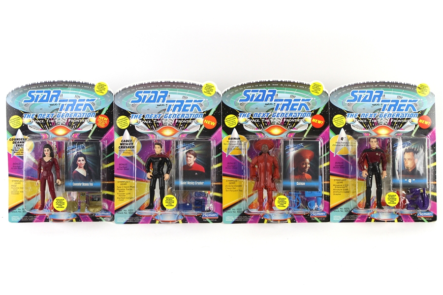 1993 Star Trek The Next Generation Playmate 4" Figurines (Lot of 22)
