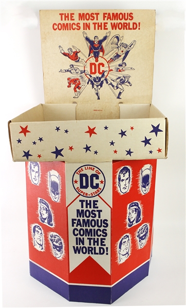 1970s DC Comics The Most Famous Comics in The World Three Piece Advertising Display