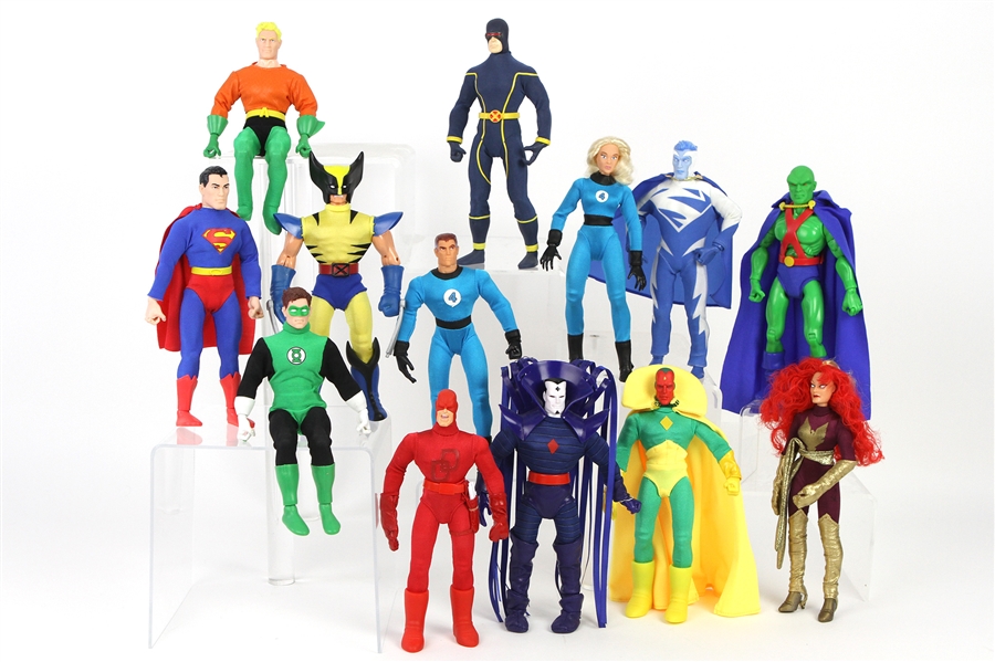 2000s Super Hero 9" Action Figure Collection - Lot of 24 w/ & More