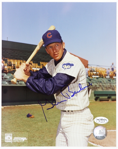 1965-73 Glenn Beckert Chicago Cubs Signed Autographed 8 x 10 Photo *JSA*