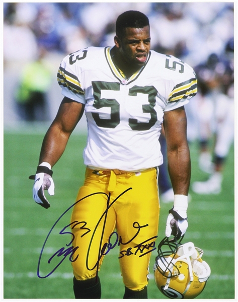 1992-1999 George Koonce Green Bay Packers Signed 11"x 14" Photo (JSA)