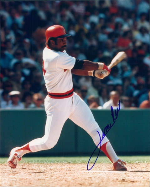 1974-1989 Jim Rice Boston Red Sox Autographed Color 8"x10" Photo (JSA)