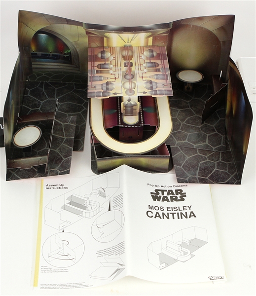 1997 Star Wars Kenner Mos Eisley Cantina Pop-up Action Diorama