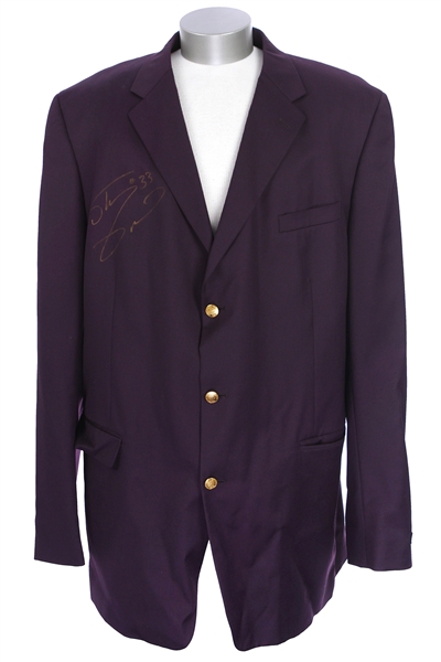 1990s Shaquille ONeal LSU Tigers Signed Tiger Athletic Foundation Sport Coat (MEARS LOA/JSA)