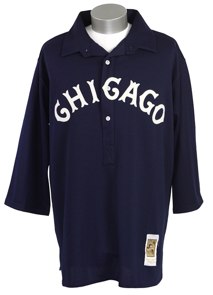 2000 (August 12) Magglio Ordonez Chicago White Sox Signed Game Worn Throwback Jersey (MEARS LOA/JSA)