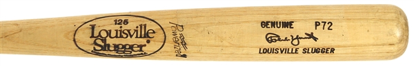 1983-85 Robin Yount Milwaukee Brewers Louisville Slugger Professional Model Game Used Bat (MEARS A7)