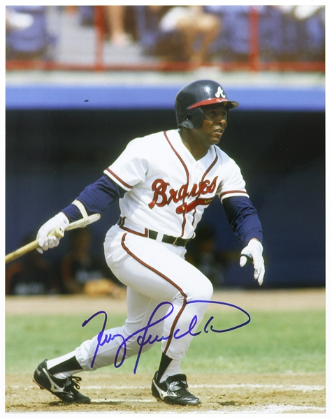 1991-1994 Terry Pendleton Atlanta Braves Signed 11"x 14" Photo (JSA)