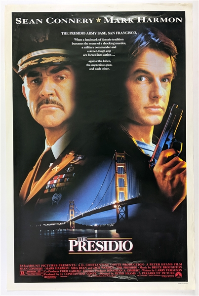 1988 The Presidio 27"x 41" Film Poster