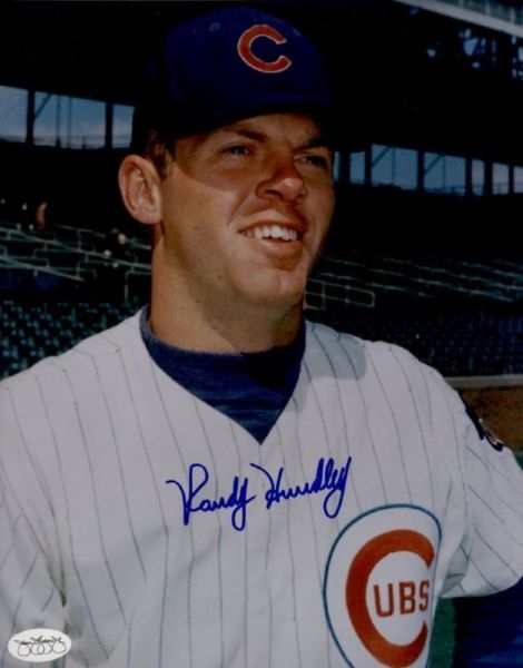 1966-73 Randy Hundley  Chicago Cubs Autographed 8x10 Color Photo *JSA* 