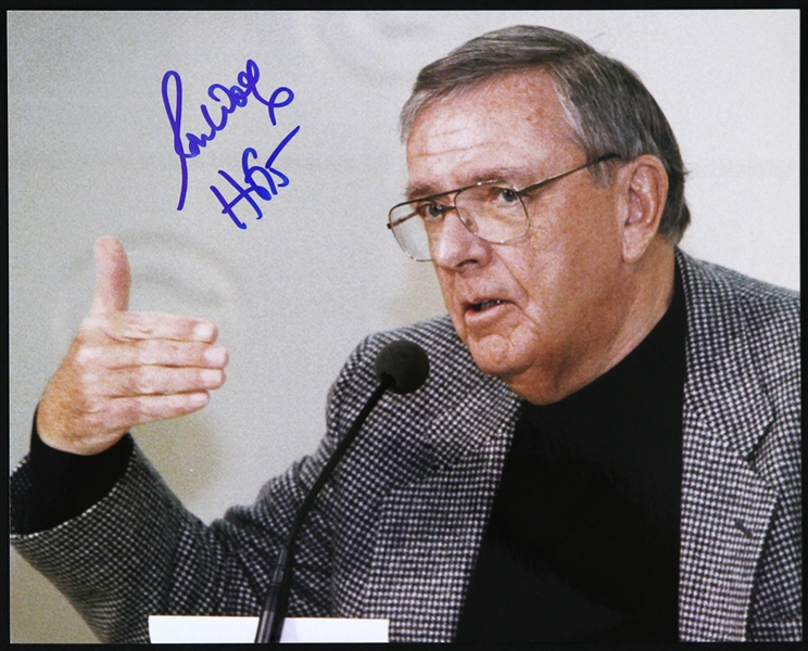 2016 Ron Wolf Green Bay Packers Signed 8" x 10" Photo (JSA)