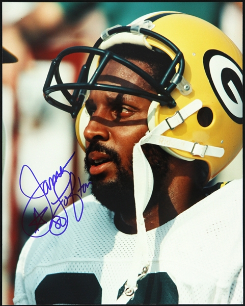 1990s James Lofton Green Bay Packers Signed 8" x 10" Photo (JSA)
