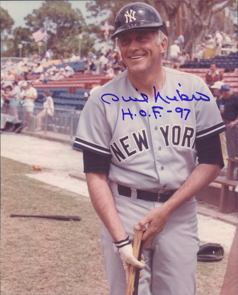 1984-1985 Phil Niekro New York Yankees Autographed Color 8"x10" Photo (JSA)