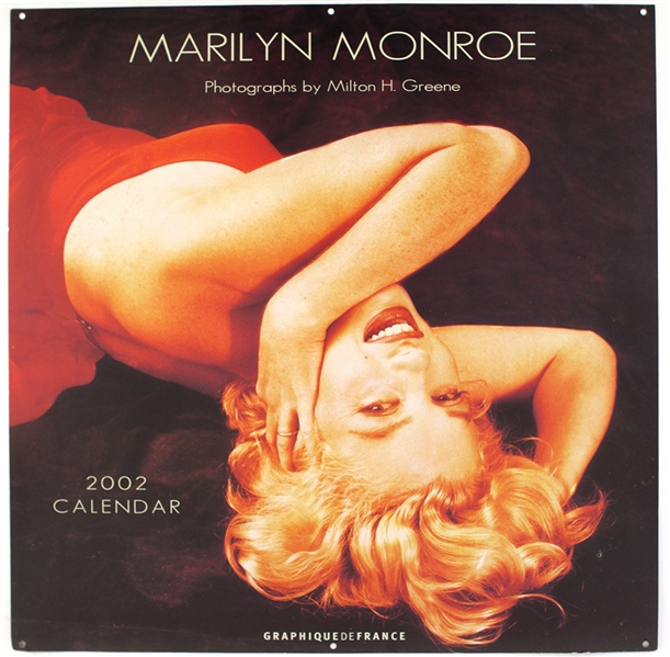 2002 Marilyn Monroe as Photographed by Milton H. Greene 27" x 27" Oversize Wall Calendar