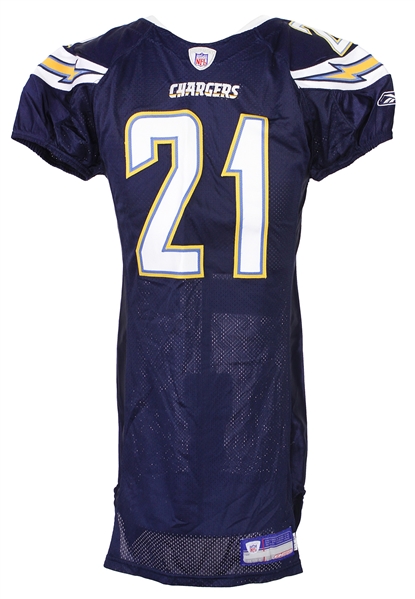 2007 LaDainian Tomlinson San Diego Chargers Signed Home Jersey (MEARS LOA/*Full JSA Letter*)