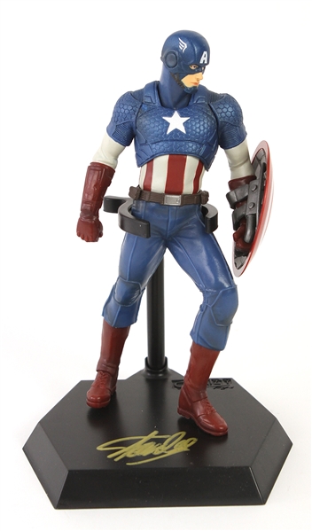 2015 Stan Lee Signed Captain America Crazy Toys Action Figure (PSA/DNA)