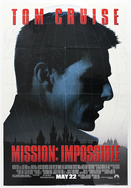 1996 Mission: Impossible 27"x 40" Film Poster 