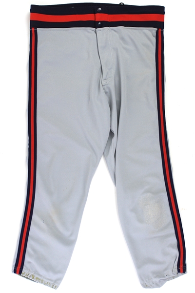 1977-86 Bobby Grich California Angels Game Worn Road Uniform Pants (MEARS LOA)