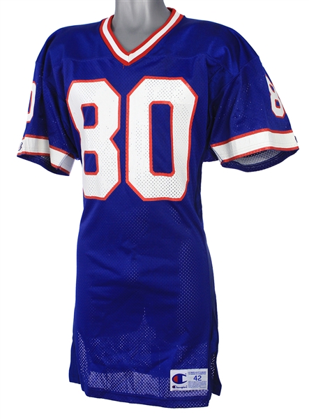 1991 James Lofton Buffalo Bills Game Worn Home Jersey (MEARS A10)