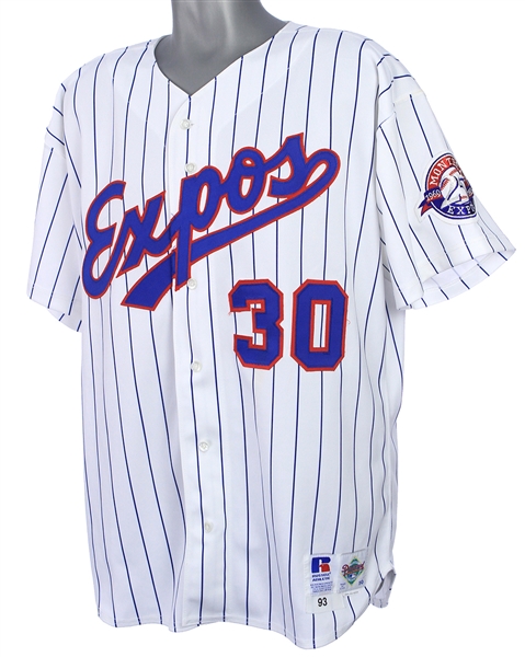 1993 Cliff Floyd Montreal Expos Game Worn Home Jersey (MEARS LOA)