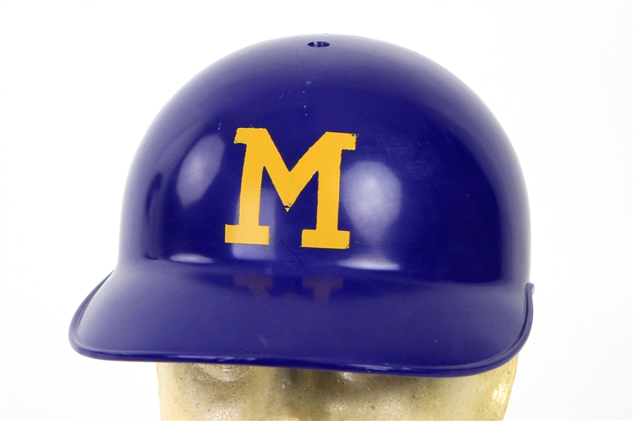 1970-77 Milwaukee Brewers Catchers Helmet (MEARS LOA)