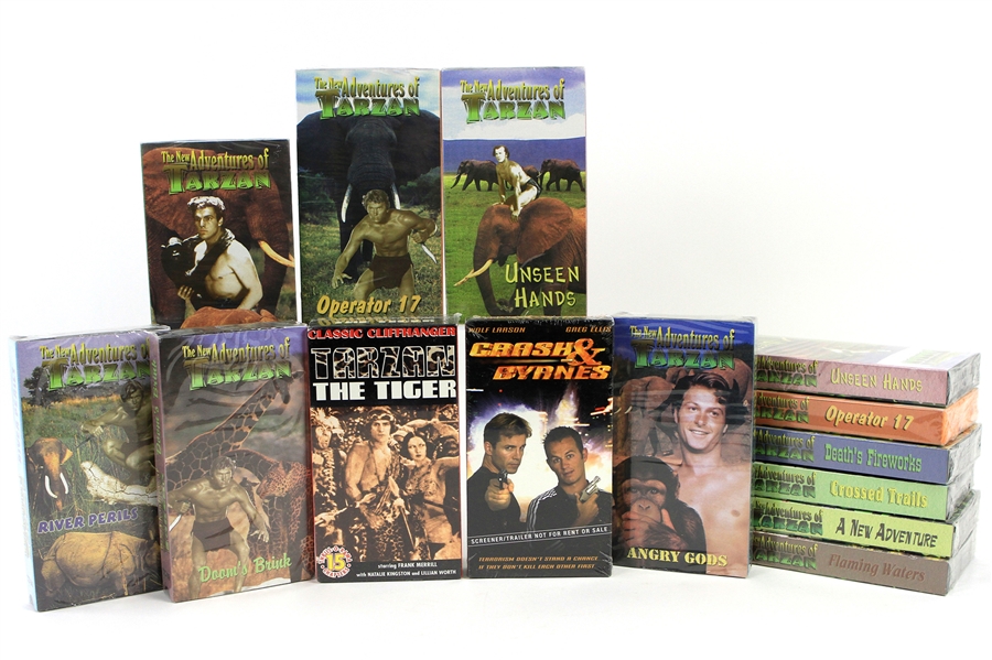 1910s-2000s Tarzan Movie Book Toy Poster Memorabilia Collection - Lot of 95