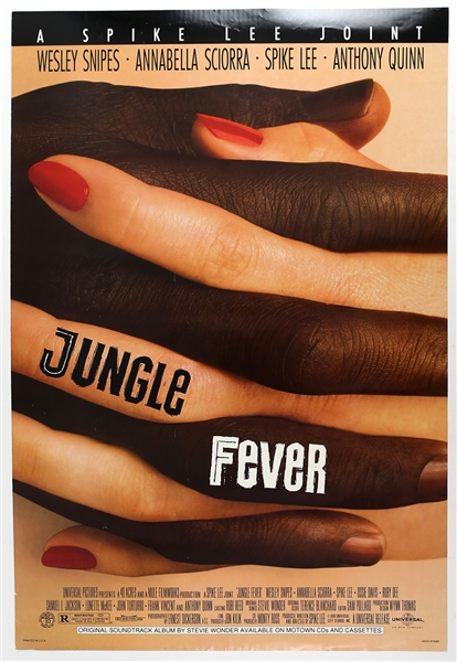 1991 Jungle Fever 27"x 40" Film Poster 