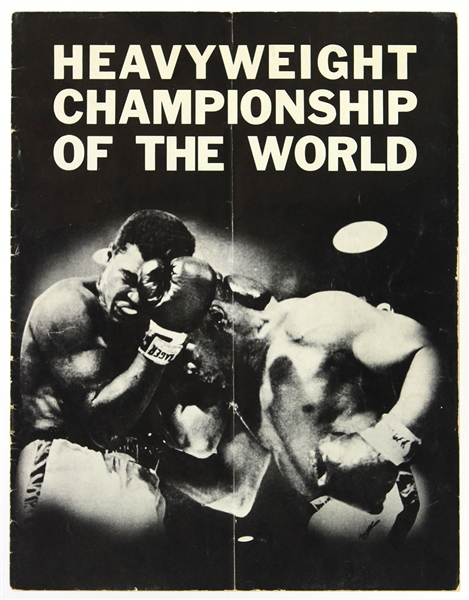 1965 (May 25) Muhammad Ali Sonny Liston Heavyweight Title Fight Closed Circut Program 
