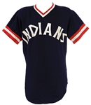 1975-77 Cleveland Indians Alternate Style Jersey (MEARS LOA)