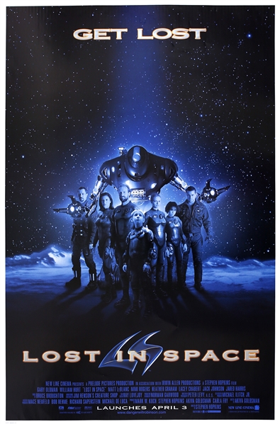 1998 Lost in Space 25"x 39" Film Poster