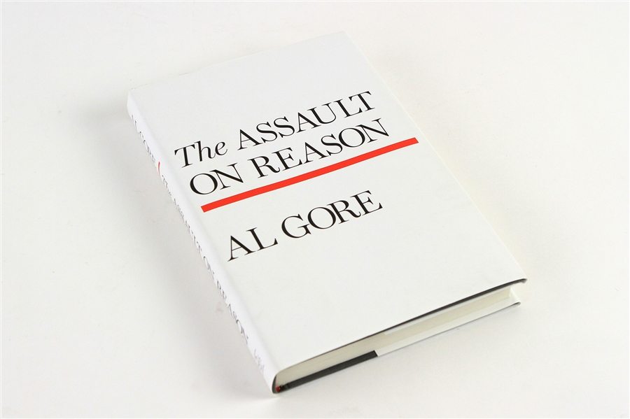 2007 Al Gore Vice President Signed The Assault on Reason Hardcover Book (JSA)