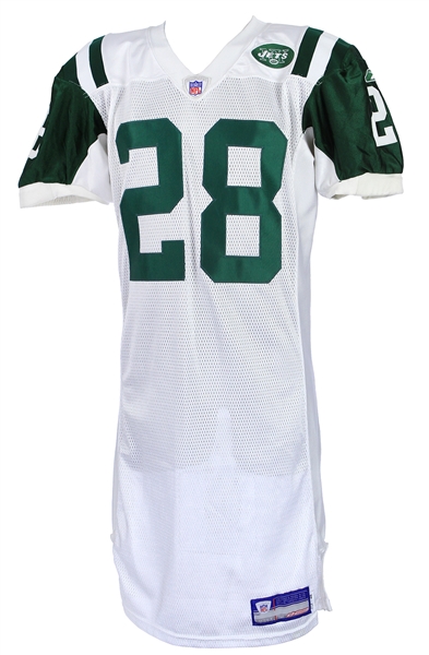 2003 Curtis Martin New York Jets Road Jersey (MEARS A5)