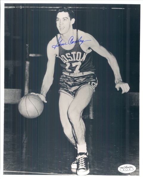 1952-61 Gene Conley Boston Celtics Signed 8" x 10" Photo (*JSA*)