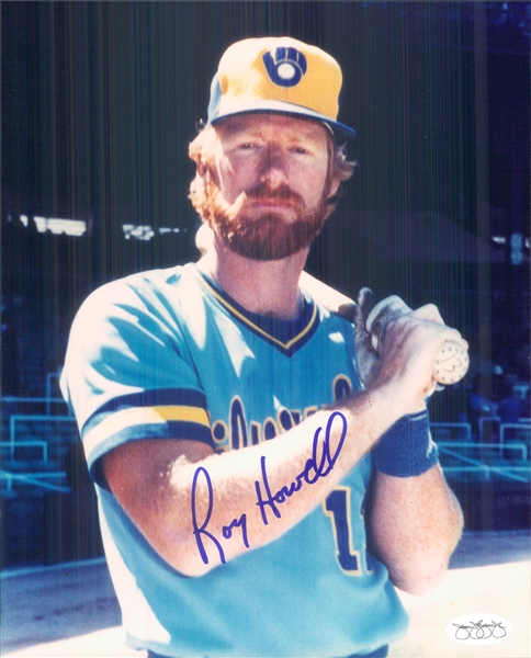1981-84 Roy Howell Milwaukee Brewers Signed 8" x 10" Photo (*JSA*)