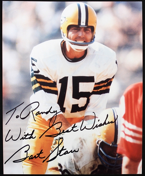 1956-1983 Bart Starr Green Bay Packers Signed 8x10 Photo (JSA)