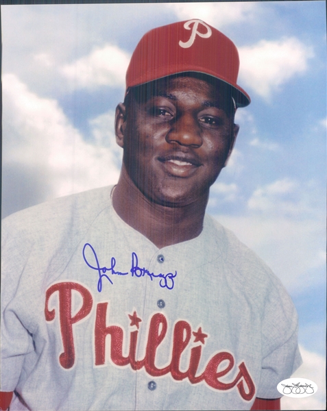 1964-71 John Briggs Philadelphia Phillies Signed 8" x 10" Photo (*JSA*)
