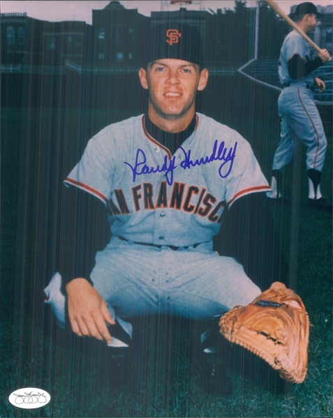 1964-65 Randy Hundley San Francisco Giants Signed 8" x 10" Photo (*JSA*)