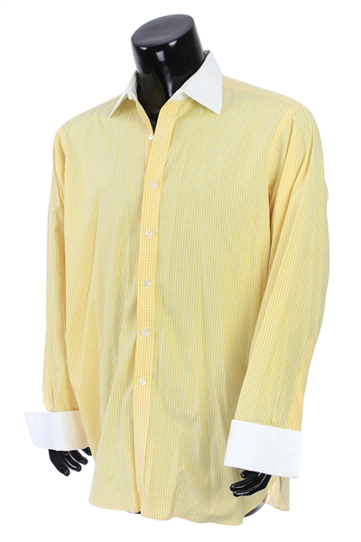 2000s William Shatner Worn Turnbull & Asser Long Sleeve Button Up Shirt (Shatner LOA/MEARS LOA)