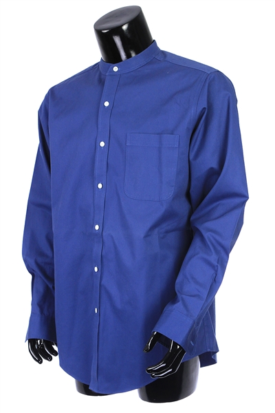2000s William Shatner Worn Travelsmith Long Sleeve Button Up Shirt (Shatner LOA/MEARS LOA)