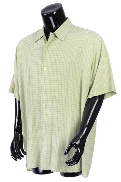 2000s William Shatner Worn Equilibrio Short Sleeve Button Up Shirt (Shatner LOA/MEARS LOA)