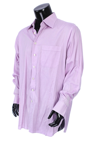 2000s William Shatner Worn Aquarius Long Sleeve Button Up Shirt (Shatner LOA/MEARS LOA)