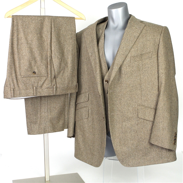 2000s William Shatner Worn Carroll & Co. Full Suit w/ Sport Coat, Vest & Pants (Shatner LOA/MEARS LOA)