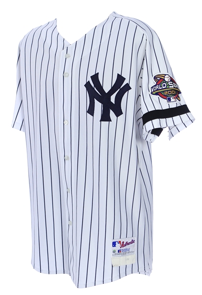 2001 Jay Witasick New York Yankees World Series Home Jersey (MEARS A10/Steiner)