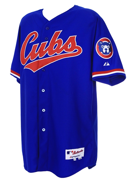 2014 (August 24) Hector Rondon Chicago Cubs Signed & Inscribed Game Worn 1994 Throwback Alternate Jersey (MEARS LOA/JSA/MLB Hologram) 