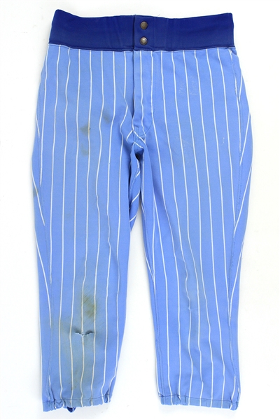1981 Ken Reitz Chicago Cubs Game Worn Road Uniform Pants (MEARS LOA)