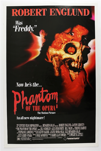 1989 The Phantom of the Opera 25"x 39" Film Poster