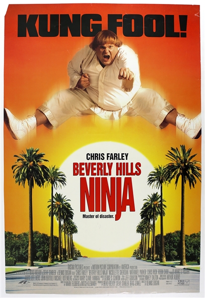 1997 Beverly Hills Ninja 27"x 41" Film Poster 